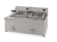 FREIDORA 10L+10L económica (doble)